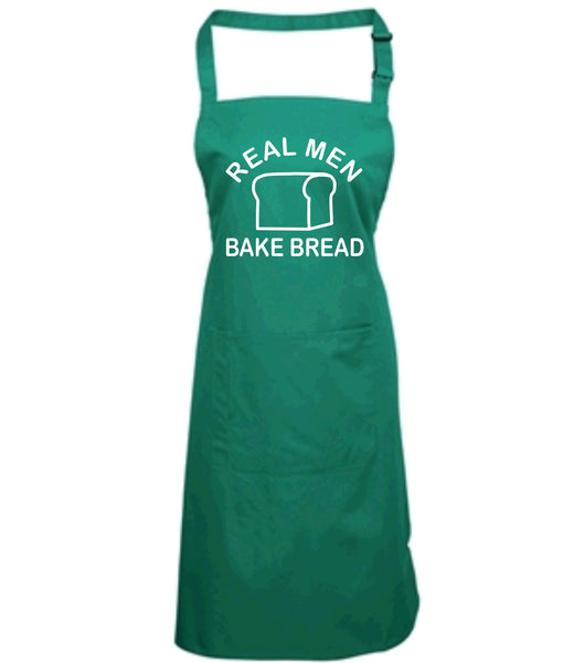 Real Men Bake Bread Apron