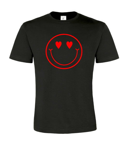 Heart Face Valentine's Day Men's T-shirt