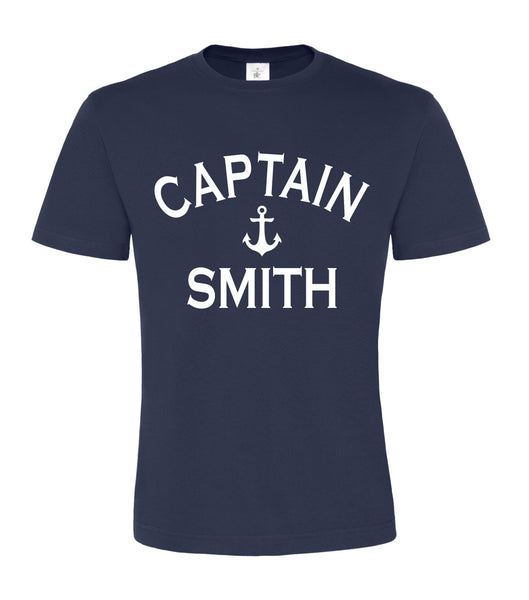 Personalised Captain Unisex T-Shirt