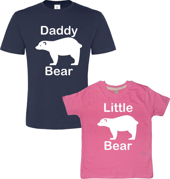 Daddy Bear & Little Bear T-Shirt Set