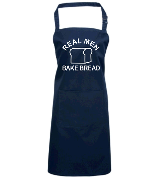 Real Men Bake Bread Apron
