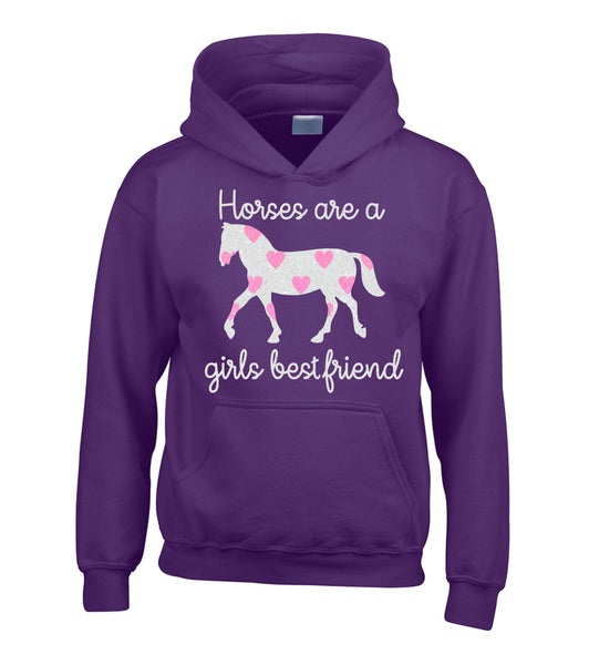 Horses are a girls best Friend (D2) Hoodie