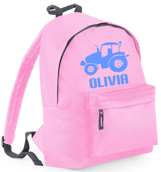 Personalised Tractor Backpack