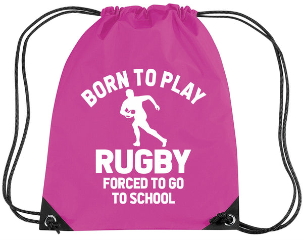 Né pour jouer au rugby Sac à cordon