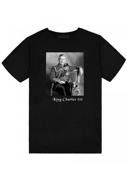 King Charles Photo Unisex T-shirt