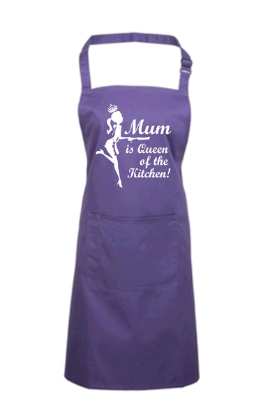 Mum is Queen of the Kitchen Apron