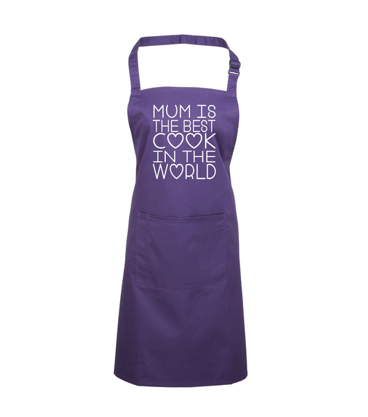 Mum is the best cook in the world Apron