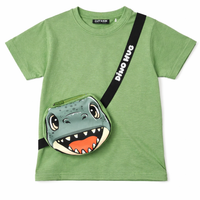 ColT & KiN –  "Dino Hug" Unisex Pocket Tee
