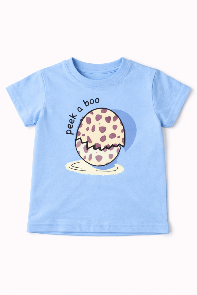 ColT & KiN – Peek-a-Boo Dino Unisex Tee