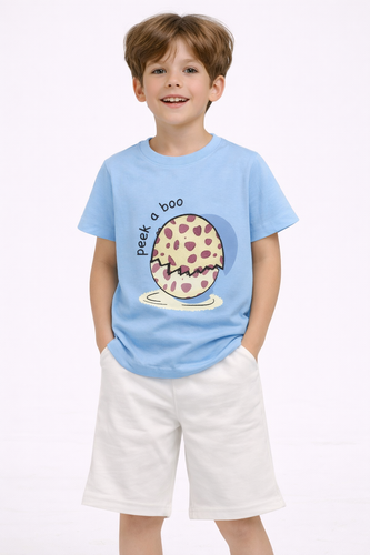 ColT & KiN – Peek-a-Boo Dino Unisex Tee