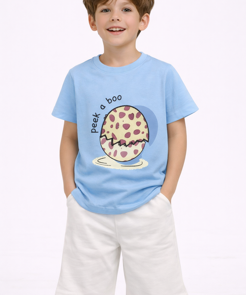 ColT & KiN – Peek-a-Boo Dino Unisex Tee