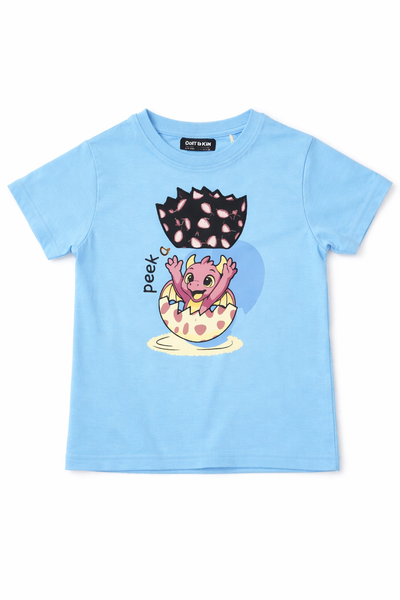 ColT & KiN – Peek-a-Boo Dino Unisex Tee