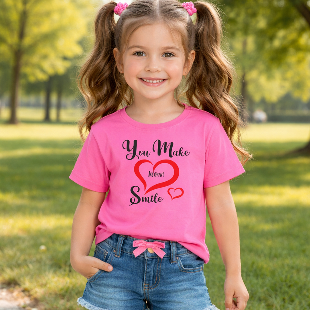 Tu fais sourire mon coeur | T-shirt enfant 