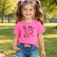 Tu fais sourire mon coeur | T-shirt enfant 