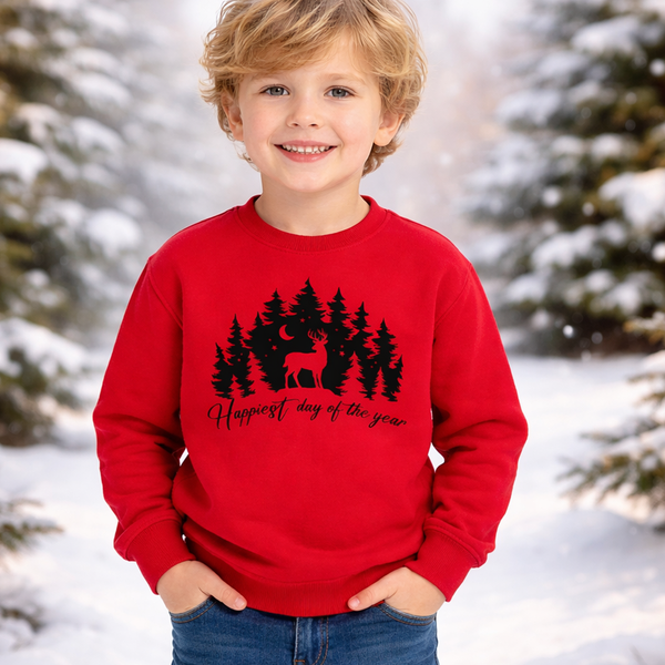 Conception du jour le plus heureux de l'année Sweat-shirt