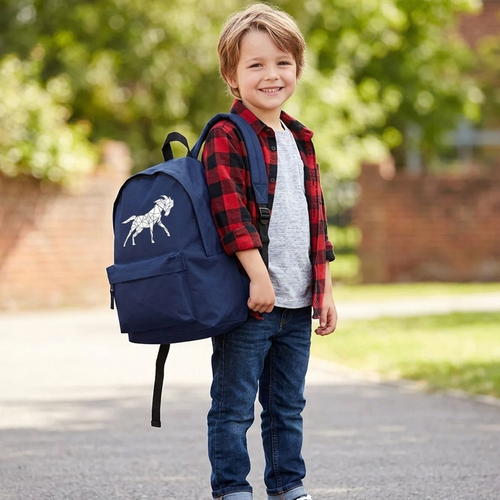 Geometric Horse Backpack