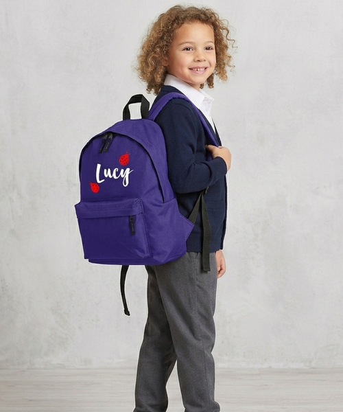 Sac à dos coccinelle personnalisé 