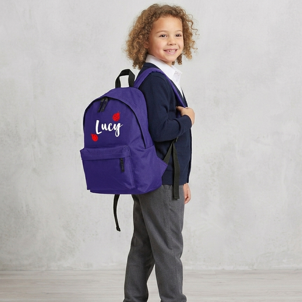 Personalised Ladybird Backpack