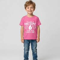 This is What An Awesome 6 Year Old Looks Like Children's T-Shirt