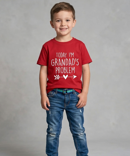 Today i'm Grandad's problem. Children's T-shirt