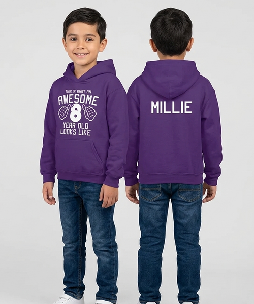 Voici à quoi ressemble un super garçon de 8 ans Sweat à capuche 