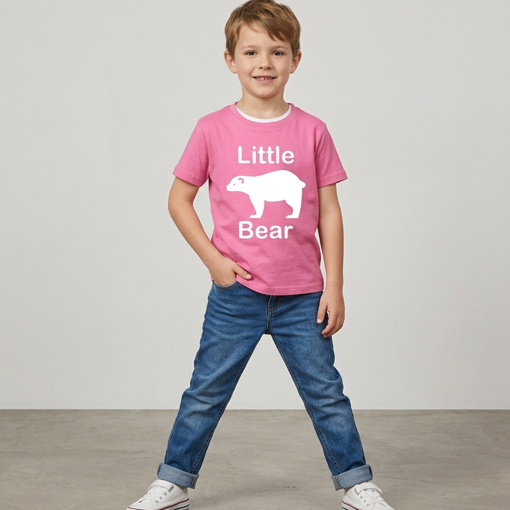 T-shirt enfant petit ours 