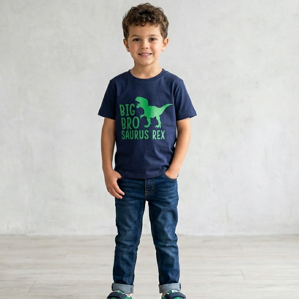 T-shirt 'Big Bro Saurus Rex'