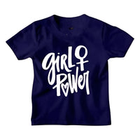 Girl power Children's navyblue T-shirt