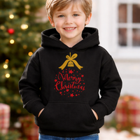 Sweat à capuche design boule de Noël joyeux