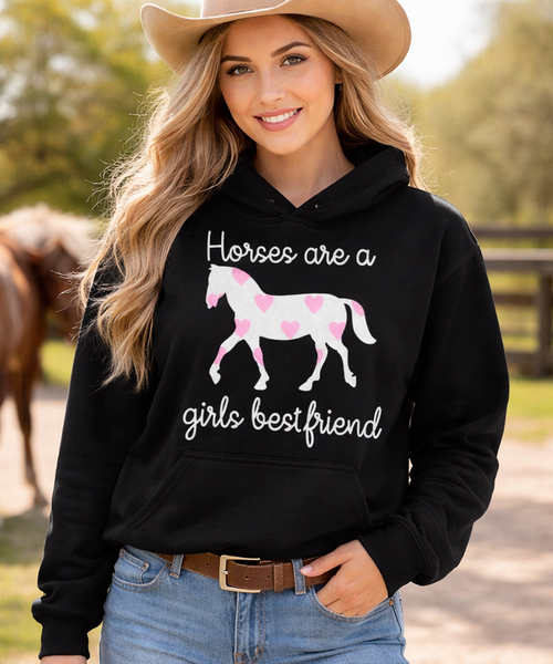 Horses are a girls best Friend (D2) Hoodie