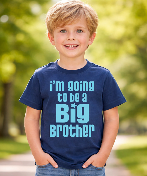 Je vais être un grand frère T-shirt enfant 