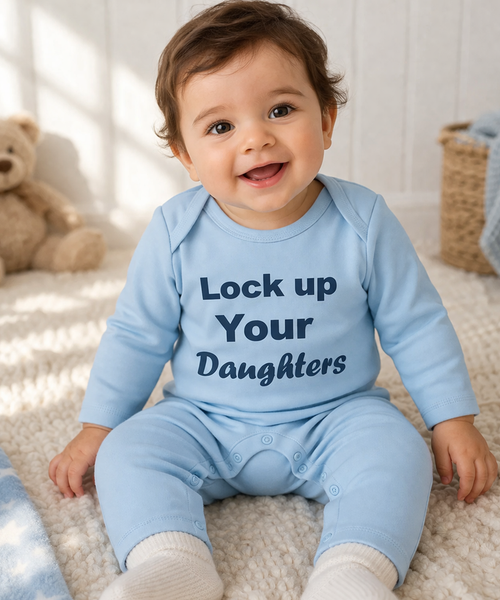 Lock Up Your Daughters - Barboteuse bleue pour bébé