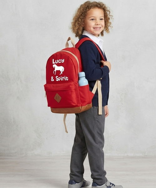 Sac à dos personnalisé Horse and Rider Heritage 