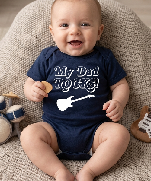 Mon père berce le body pour bébé 