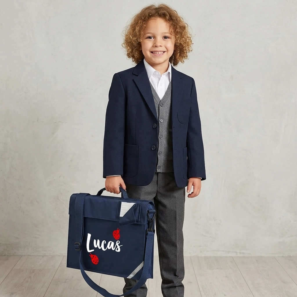 Personalised Ladybird Bookbag