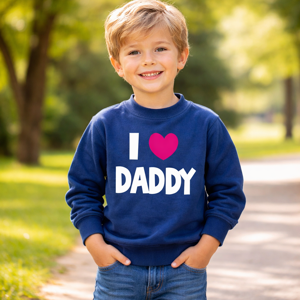 I Love Daddy Sweatshirt