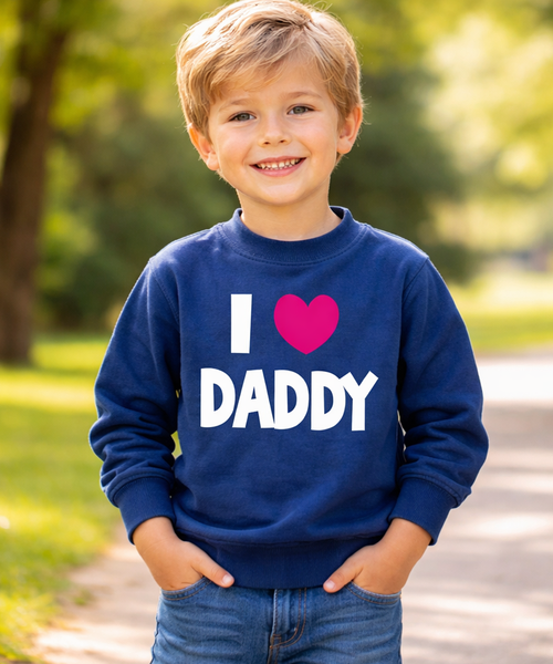 Sweat-shirt J'aime papa 