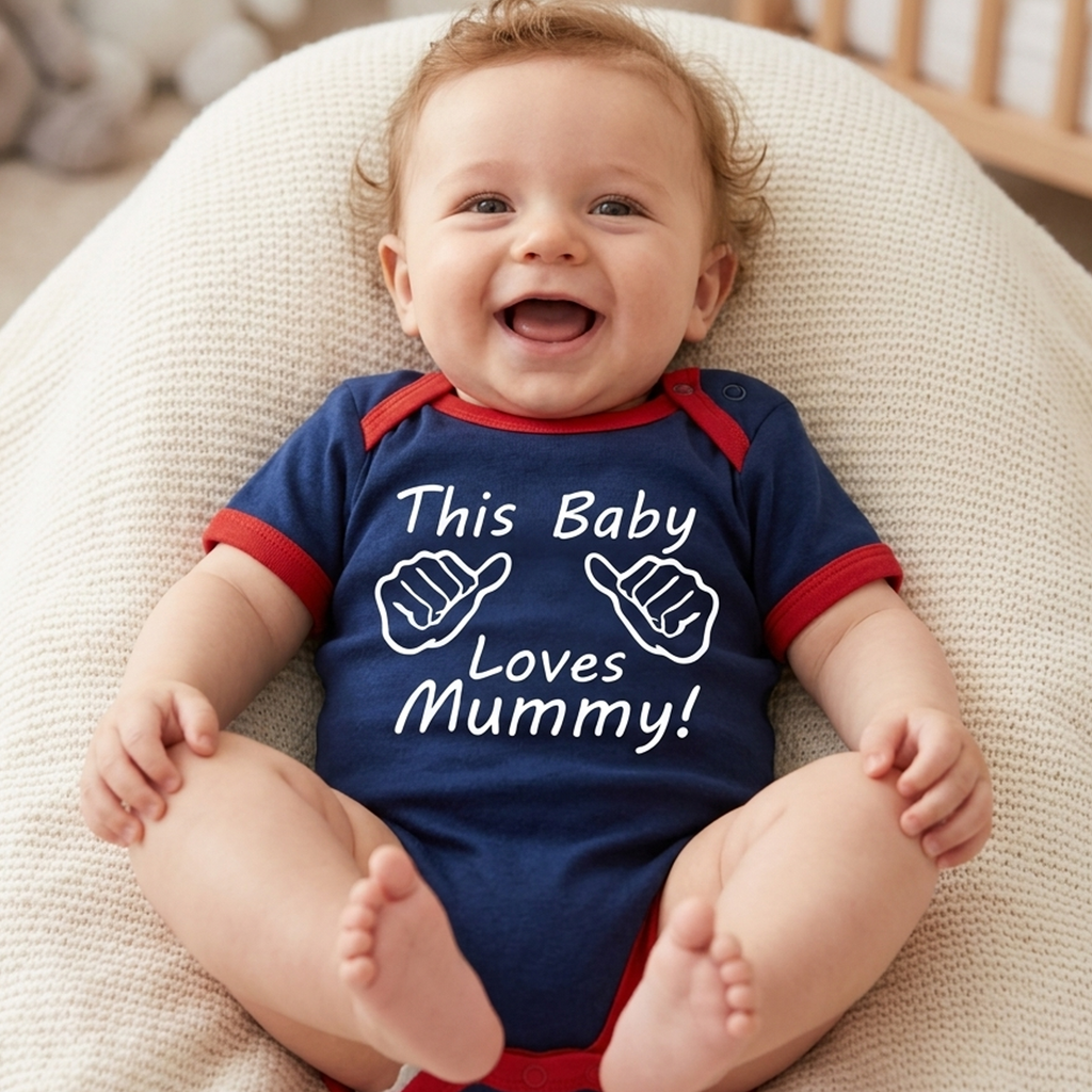 This Baby Love Mummy Baby Bodysuit