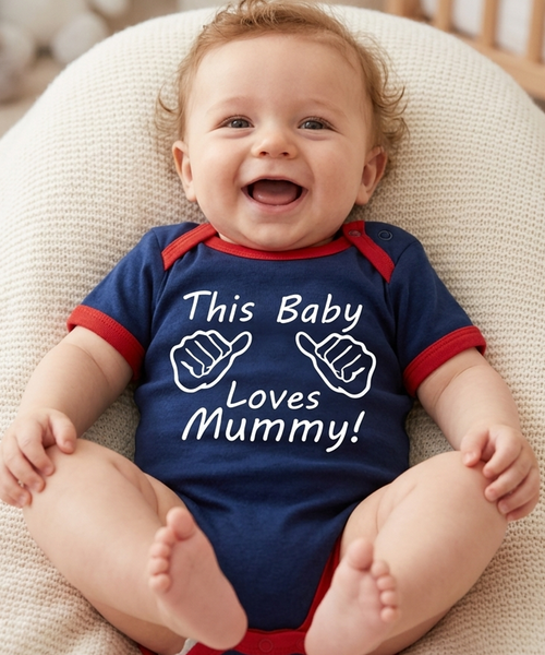 Ce body pour bébé Baby Love Momie 