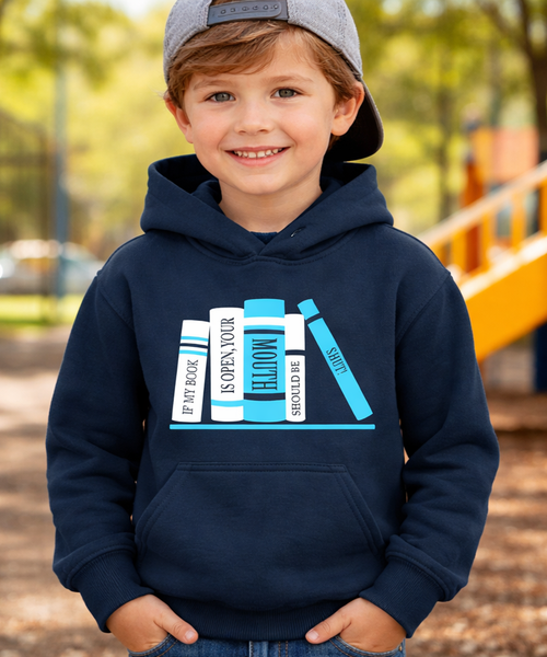 If My Book is Open Hoodie