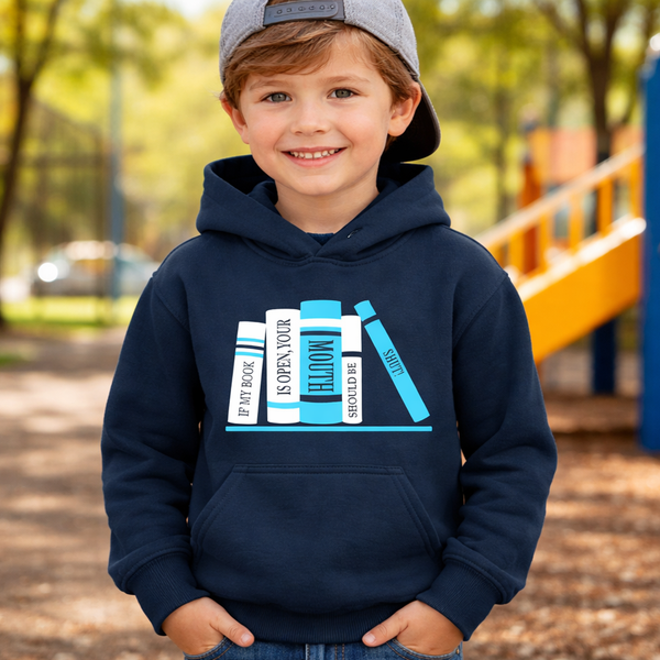 If My Book is Open Hoodie