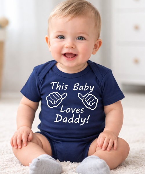 Body pour bébé Ce bébé aime papa 