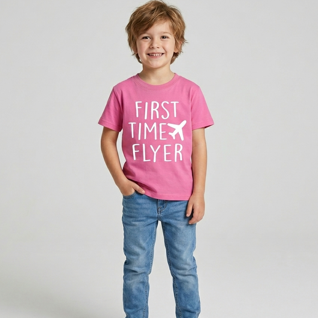 First Time Flyer Children's T-Shirt
