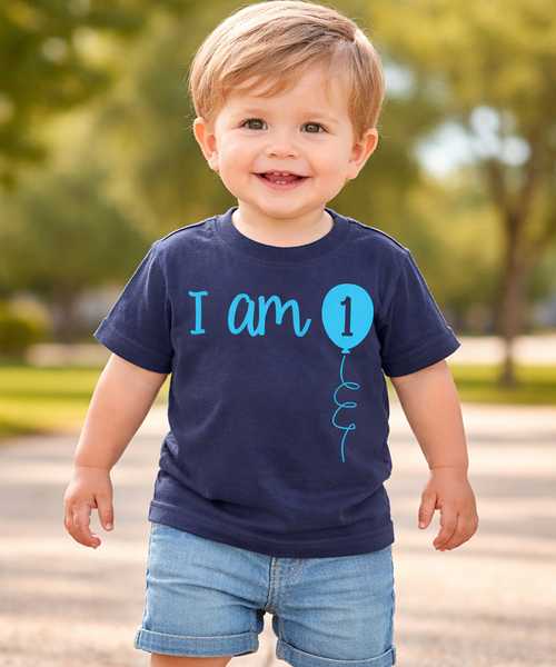 I Am 1 Children's Birthday T-Shirt