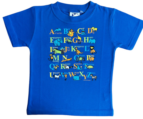 Alphabet ABC Animal T-shirt enfant