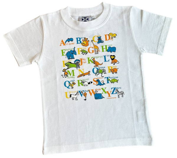 Alphabet ABC Animal T-shirt enfant