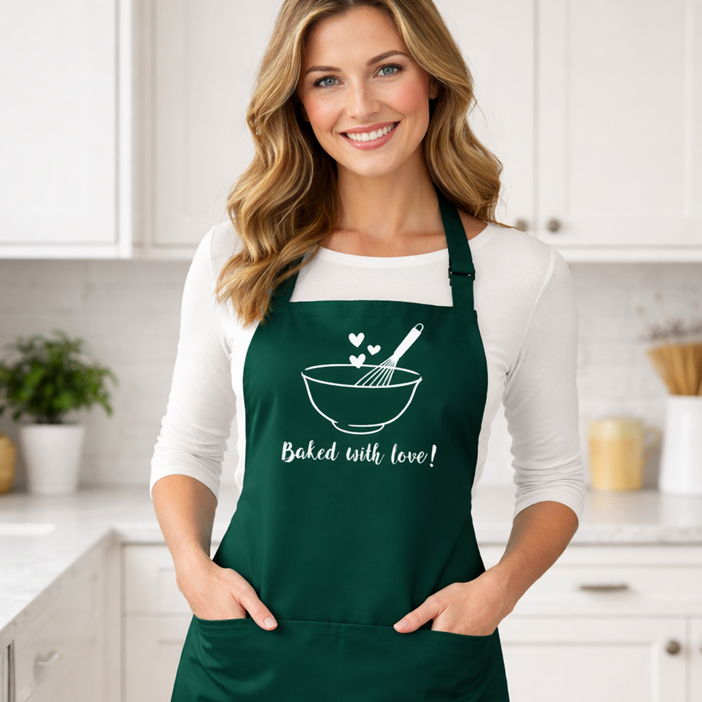 Baked with Love Apron