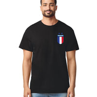 Trois Lions Angleterre T-shirt unisexe 