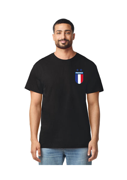 Trois Lions Angleterre T-shirt unisexe 