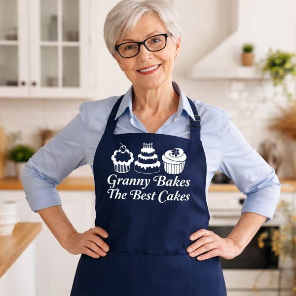 Grand-mère prépare les meilleurs gâteaux Tablier 